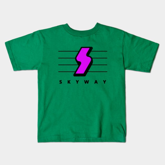 Skyway BMX Street Beat 1988 Kids T-Shirt by Turboglyde